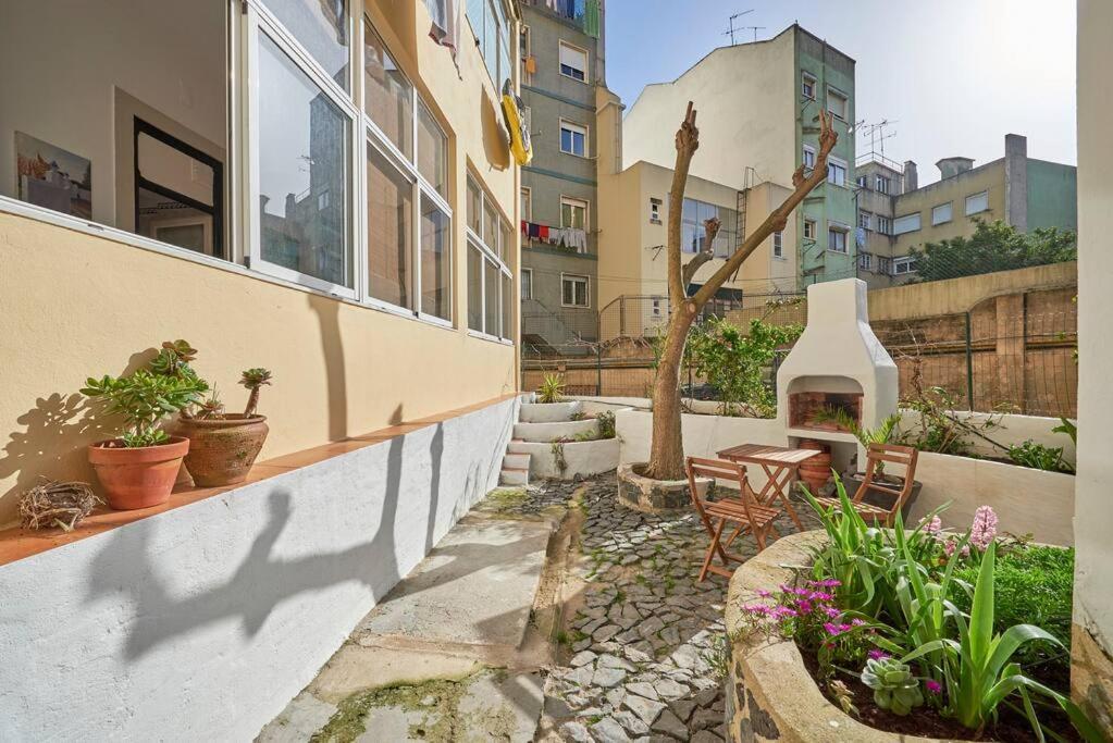 Downtown Garden House Apartman Lisboa Kültér fotó